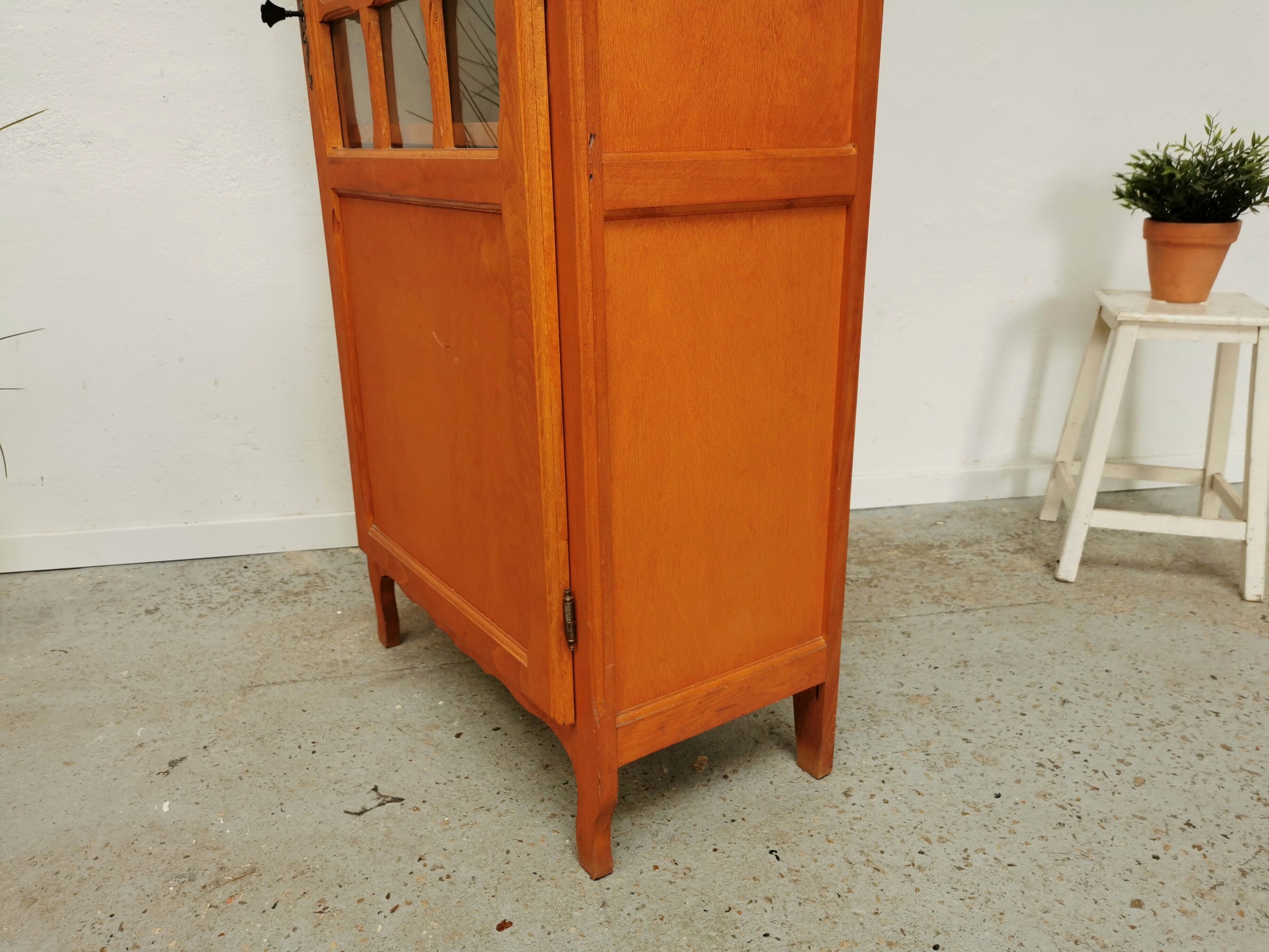Vintage glazed Parisian wardrobe