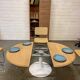 Table jlr réglable en hauteur extensible 70’s