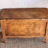 Vintage wooden toy trunk