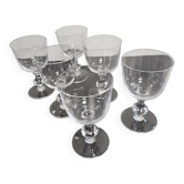 Verres en cristal de Sèvres