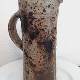 Marcy 70's pitcher in pyrite stoneware