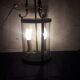 Golden bronze vestibule lantern