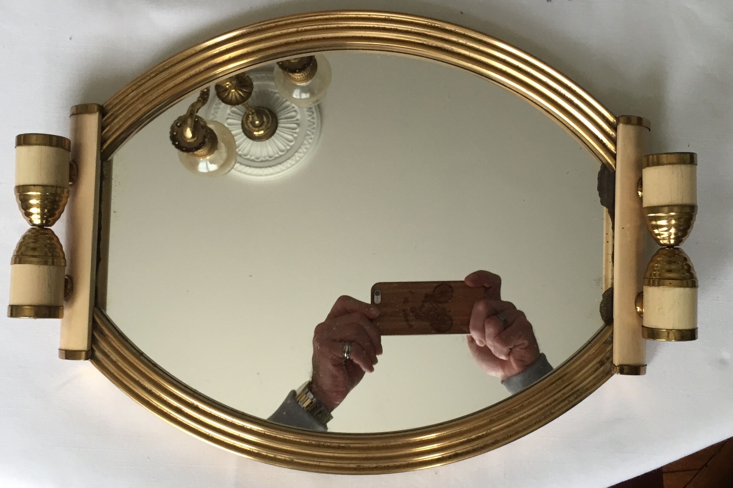 Art Deco mirror tray