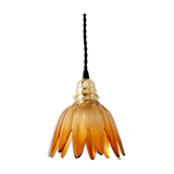 Amber vintage hand lamp