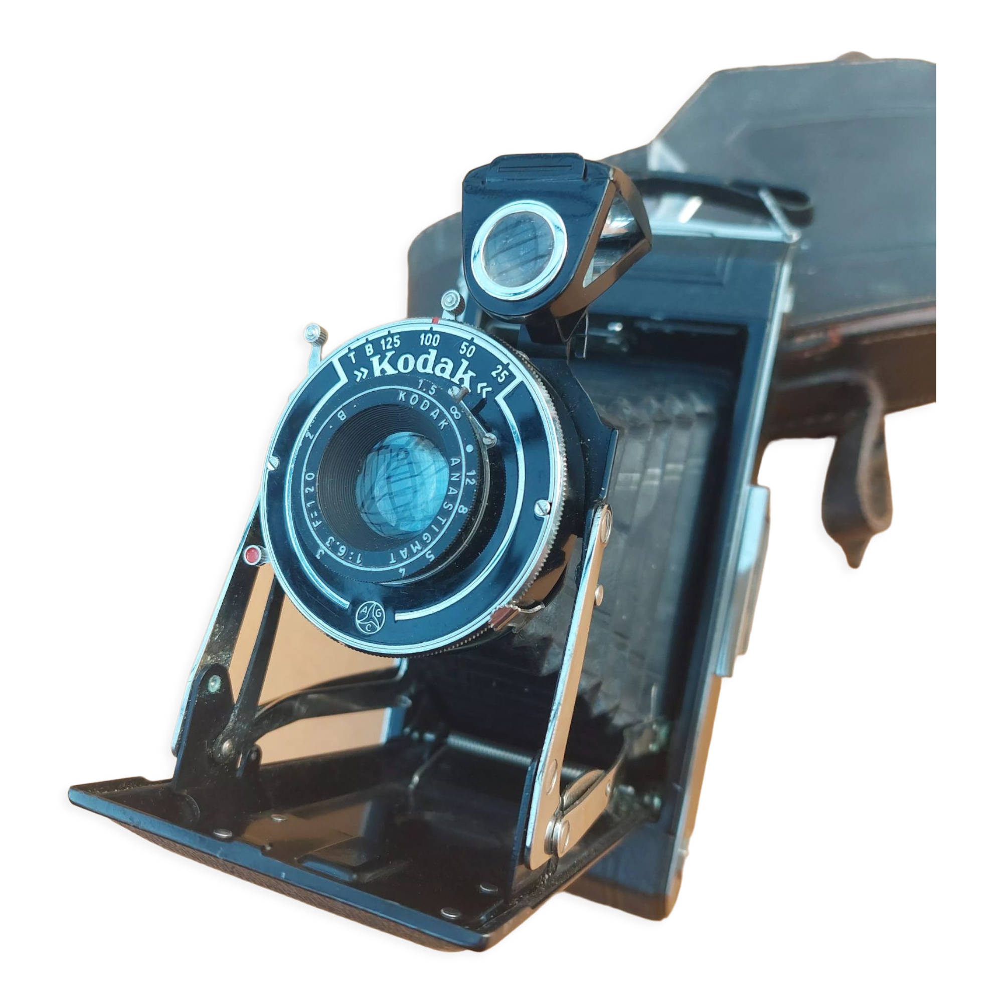 Appareil Photo Ancien à Soufflet – Vintage, Pour Collection Ou Déco