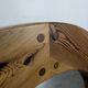 Wall mirror in pine by Uno Kristiansson, Sweden, 1960
