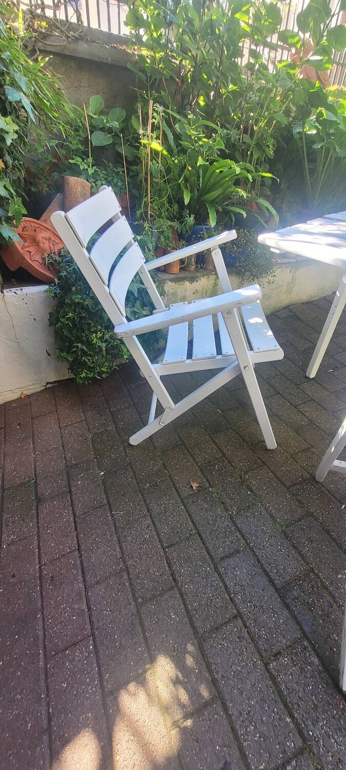 70s wooden garden furniture