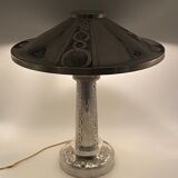Lampe de table en relief Art Déco, France, vers 1920