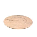 Pink marble centerpiece / tray, up&up italy, 1970s