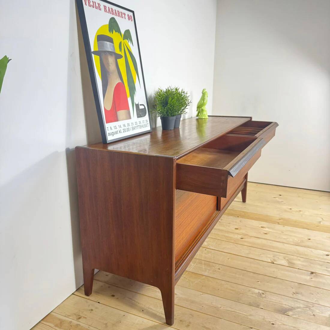 John Herbert teak sideboard – British mid-century credenza from the 1960s