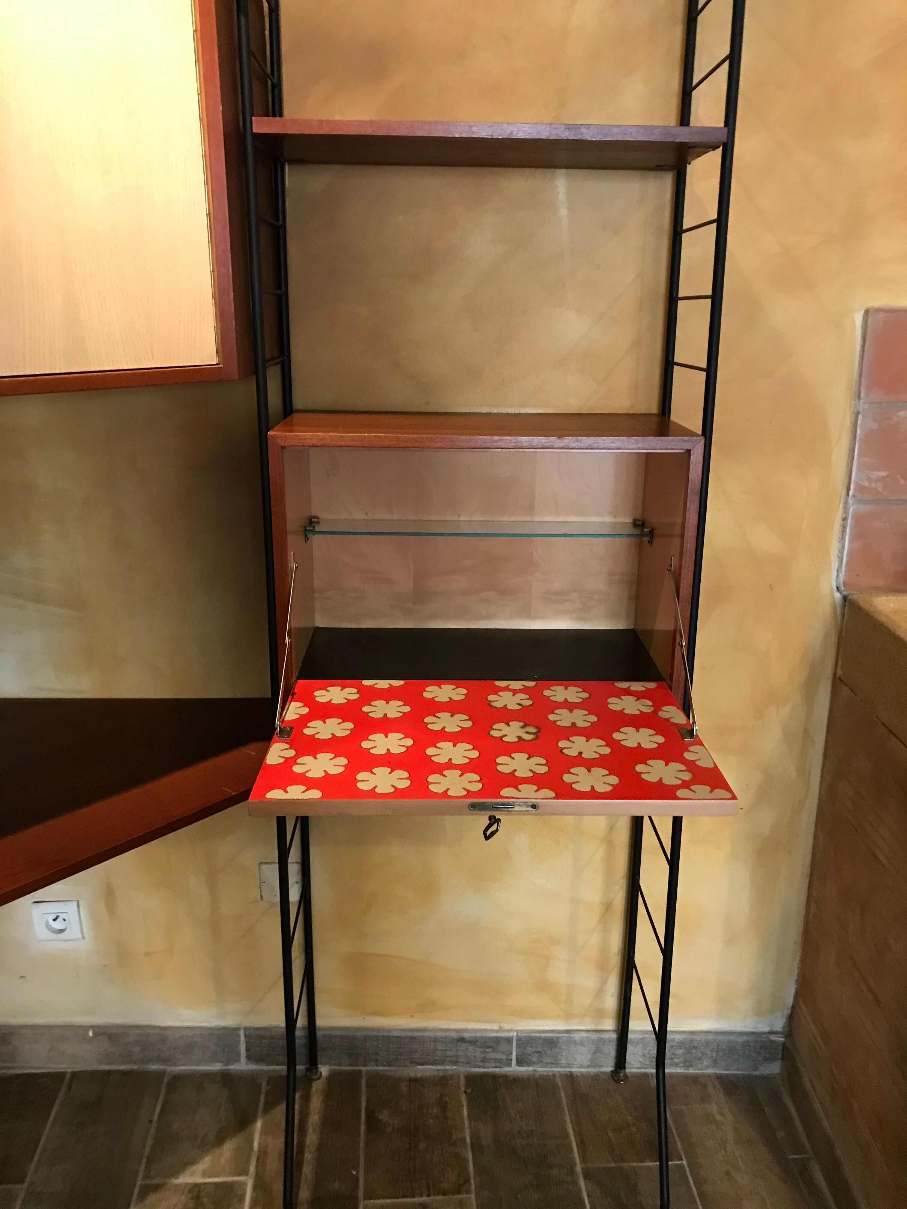 1950s modular shelf