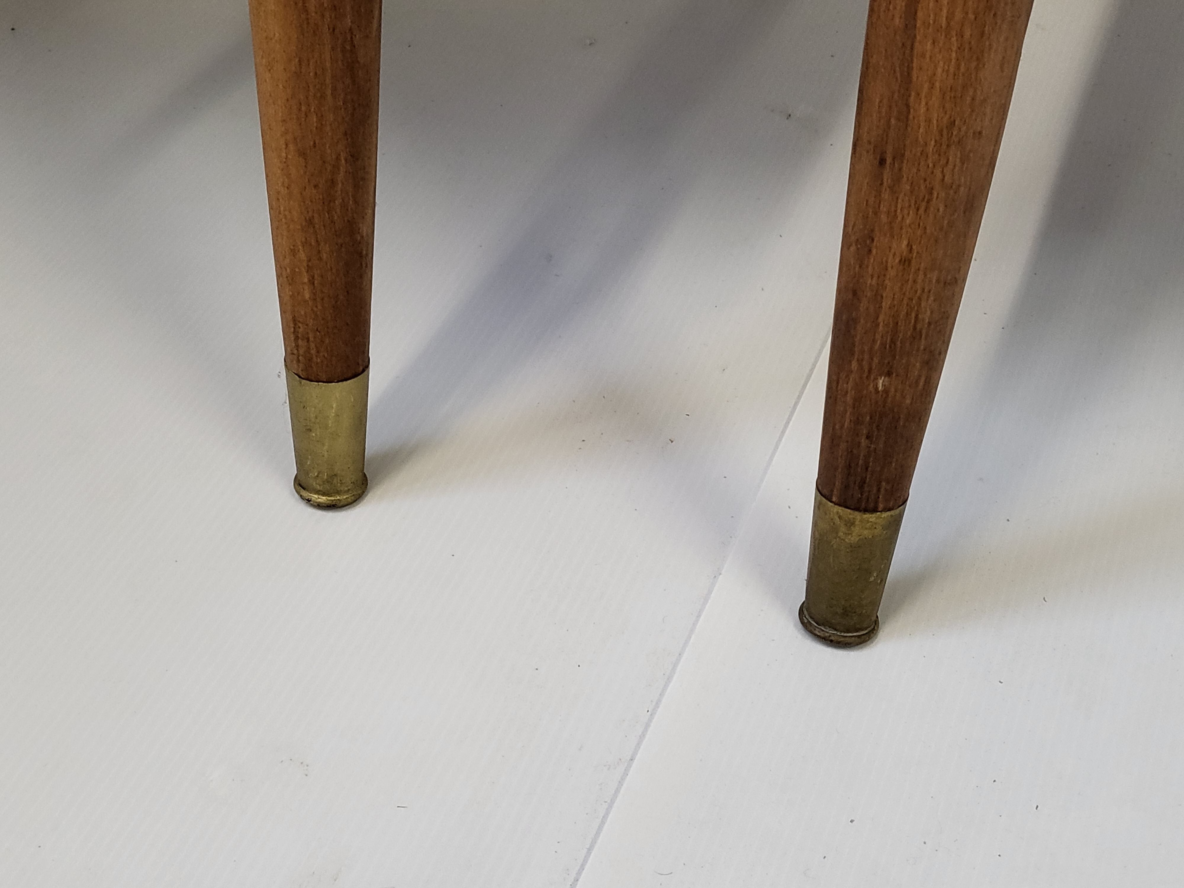 Suite of 4 vintage armchairs 1960