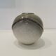 Grey potter's ball vase