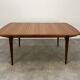 Scandinavian extendable teak table, 60s