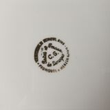 6 Limoge plates service porcelain cover