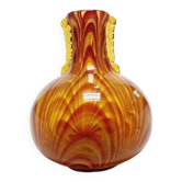 Vase en verre de HSG Laura, Pologne, années 1970
