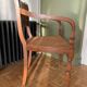 Fauteuil bois et cannage