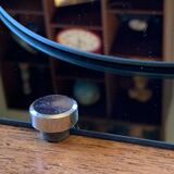 Double shade mirror 43x66 vintage 1970