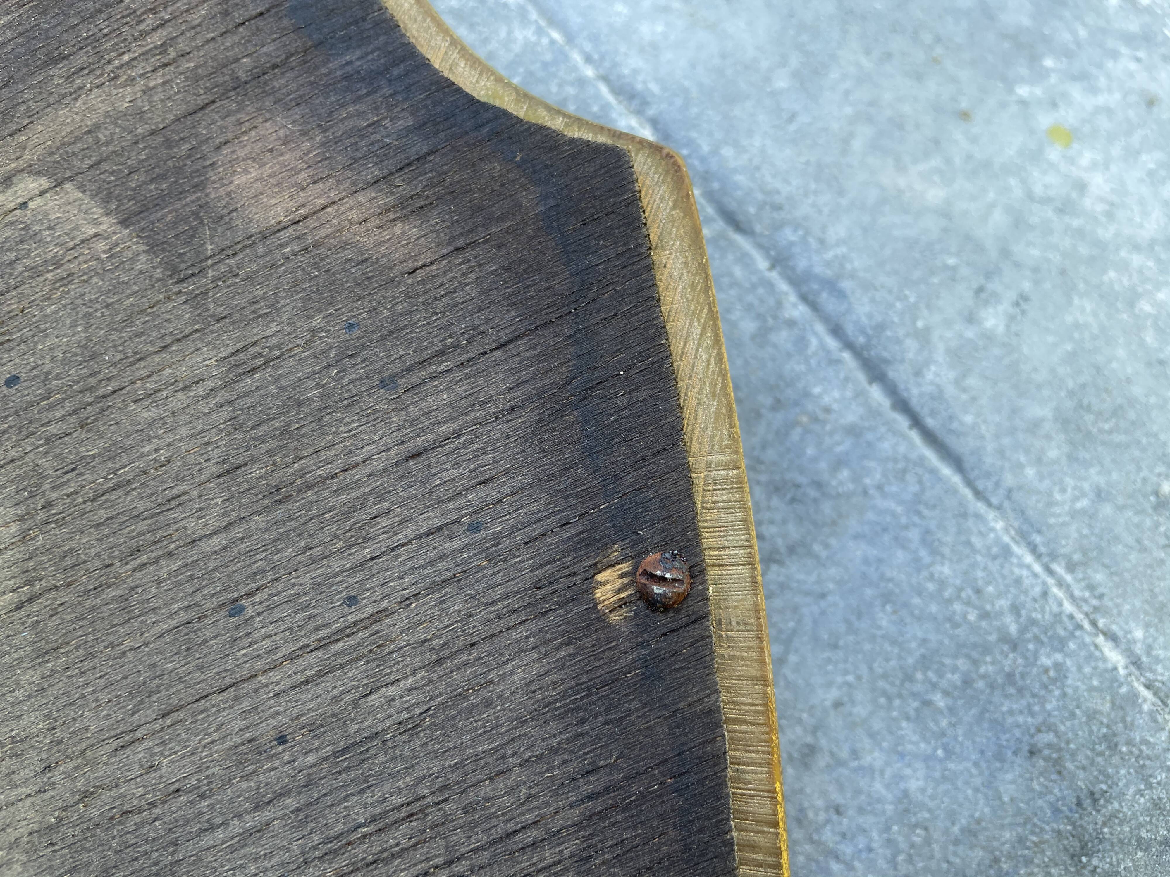 Vintage gold mirror 42 x 30