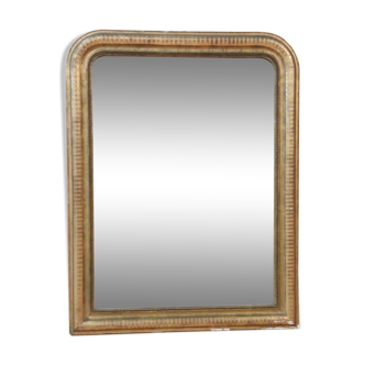 Miroir doré Louis Philippe - 94x73cm