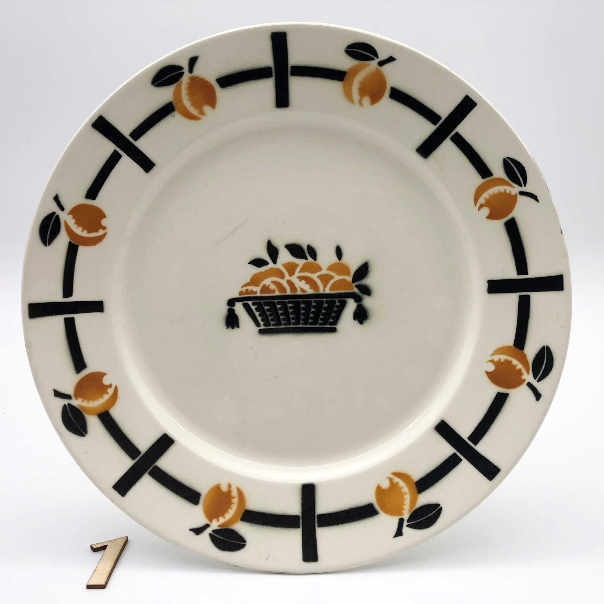Series of 6 mismatched flat plates