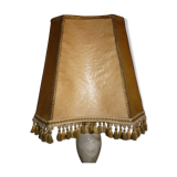 Classic lampshades in vellum and trimmings