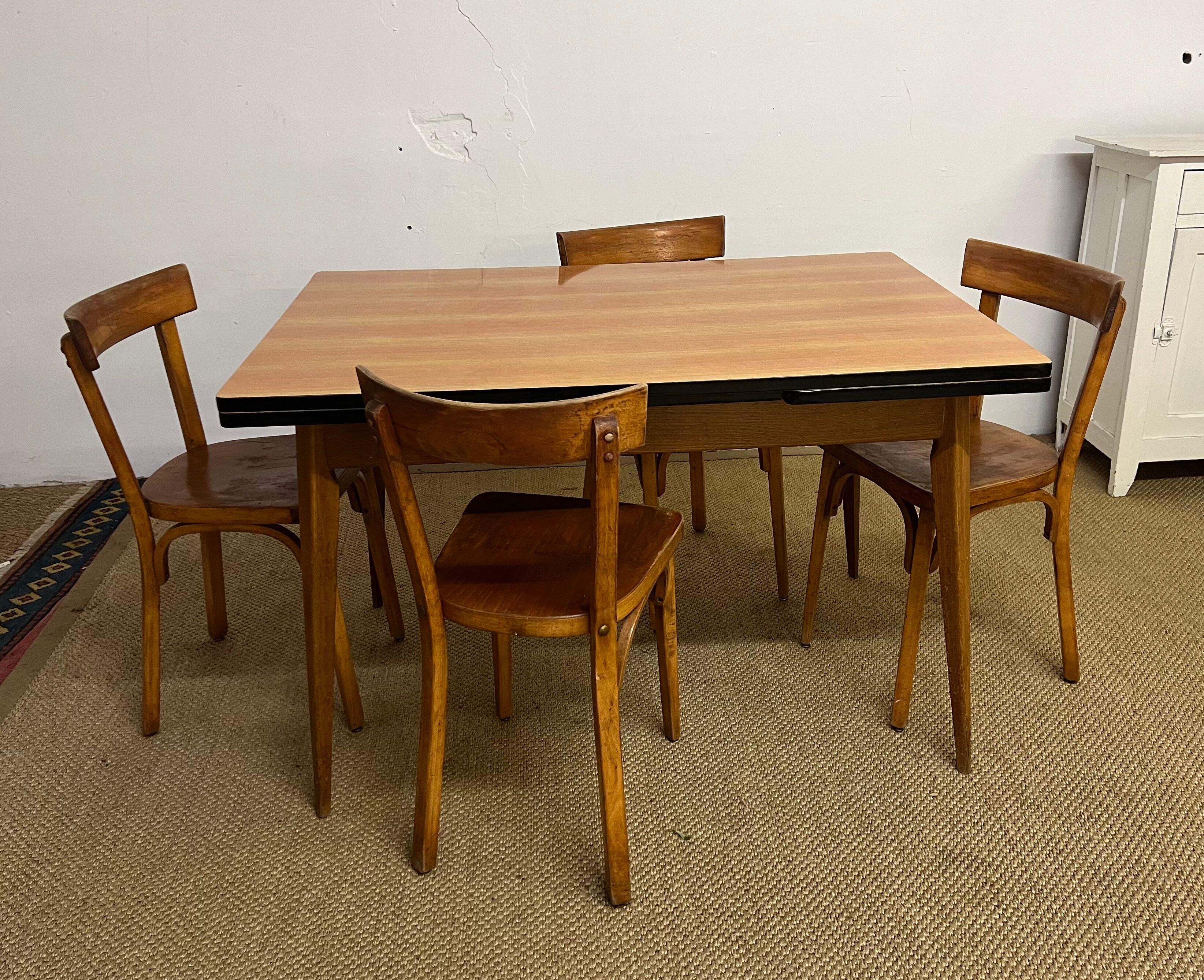 5 Baumann bistro chairs