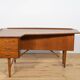 Bureau vintage Boomerang en teck par Peter Løvig Nielsen, Danemark, 1970