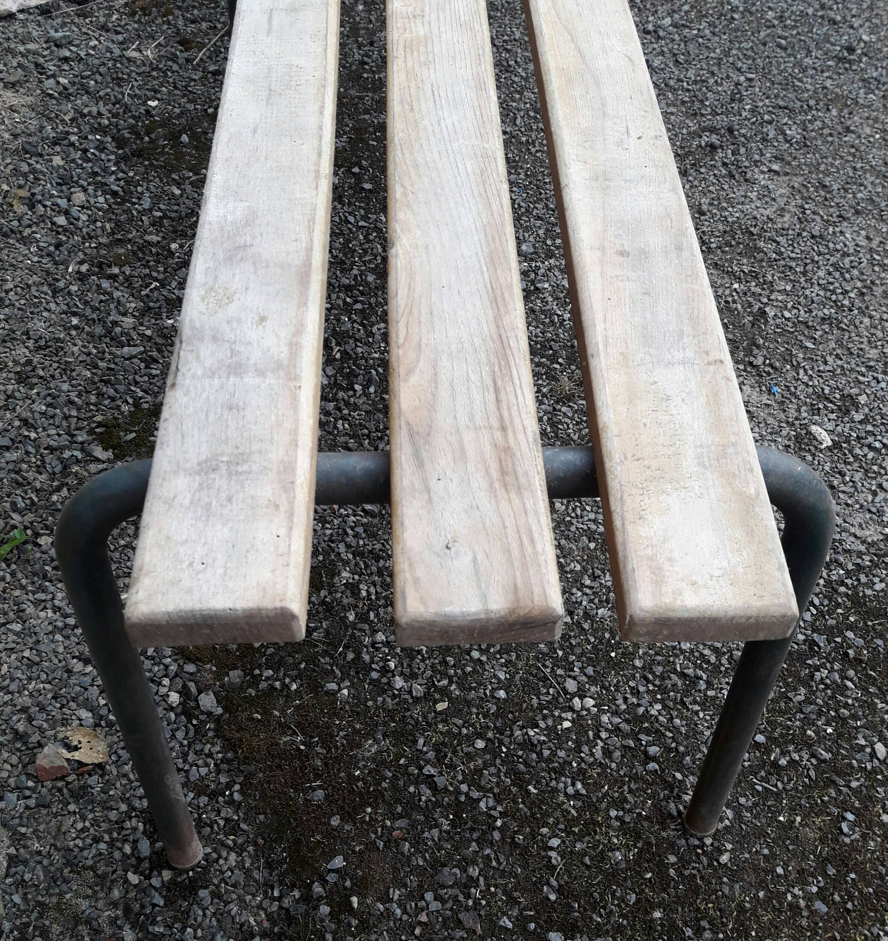 School bench from the 60s/70s