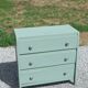 Commode en bois peint, années 50