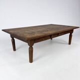 Dutch Antique Oak Coffee Table, 1800th