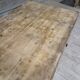Louis Philippe style 1900s bistro farmhouse table with swivel legs