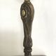Old gilded bronze lamp base with Louis XV style rocaille decoration