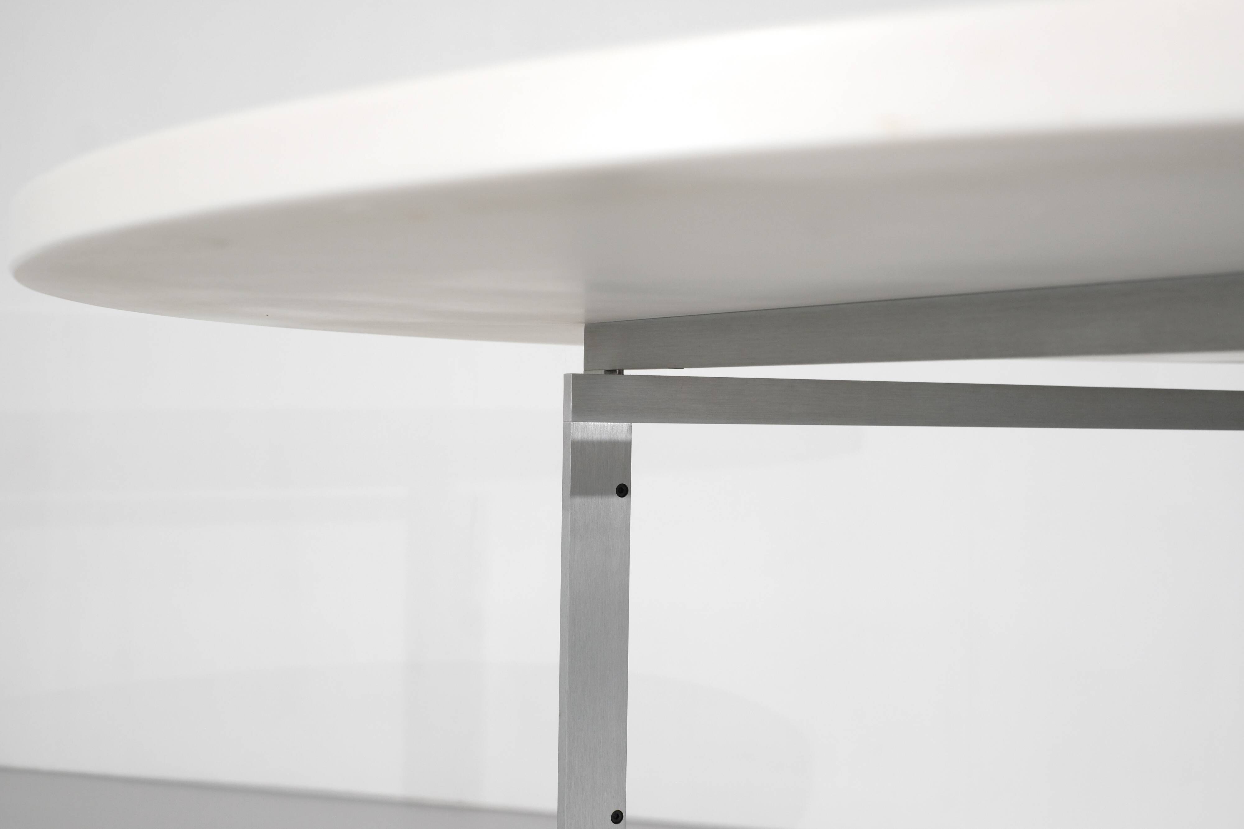 Table à manger " PK58 " conçue par Poul Kjaerholm pour Fritz Hansen