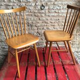 Set of two vintage 1960's chairs