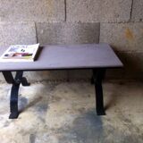 Lava stone coffee table