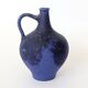 Vase Mid-Century bleu Klein Heyne Keramik, Allemagne, années 60