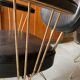 Set of 2 old hairdresser's chairs