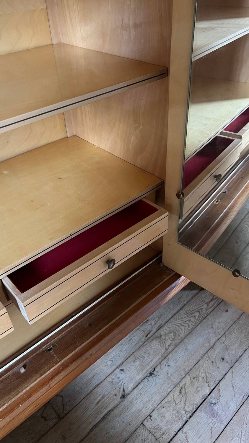 Armoire avec miroir vintage