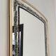 Large asymmetrical free-form mirror from the 70s 43x80cm