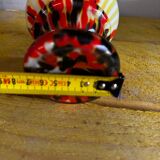 Small 1970s Murano Glass Vase in the style of Carlo Moretti. H15.