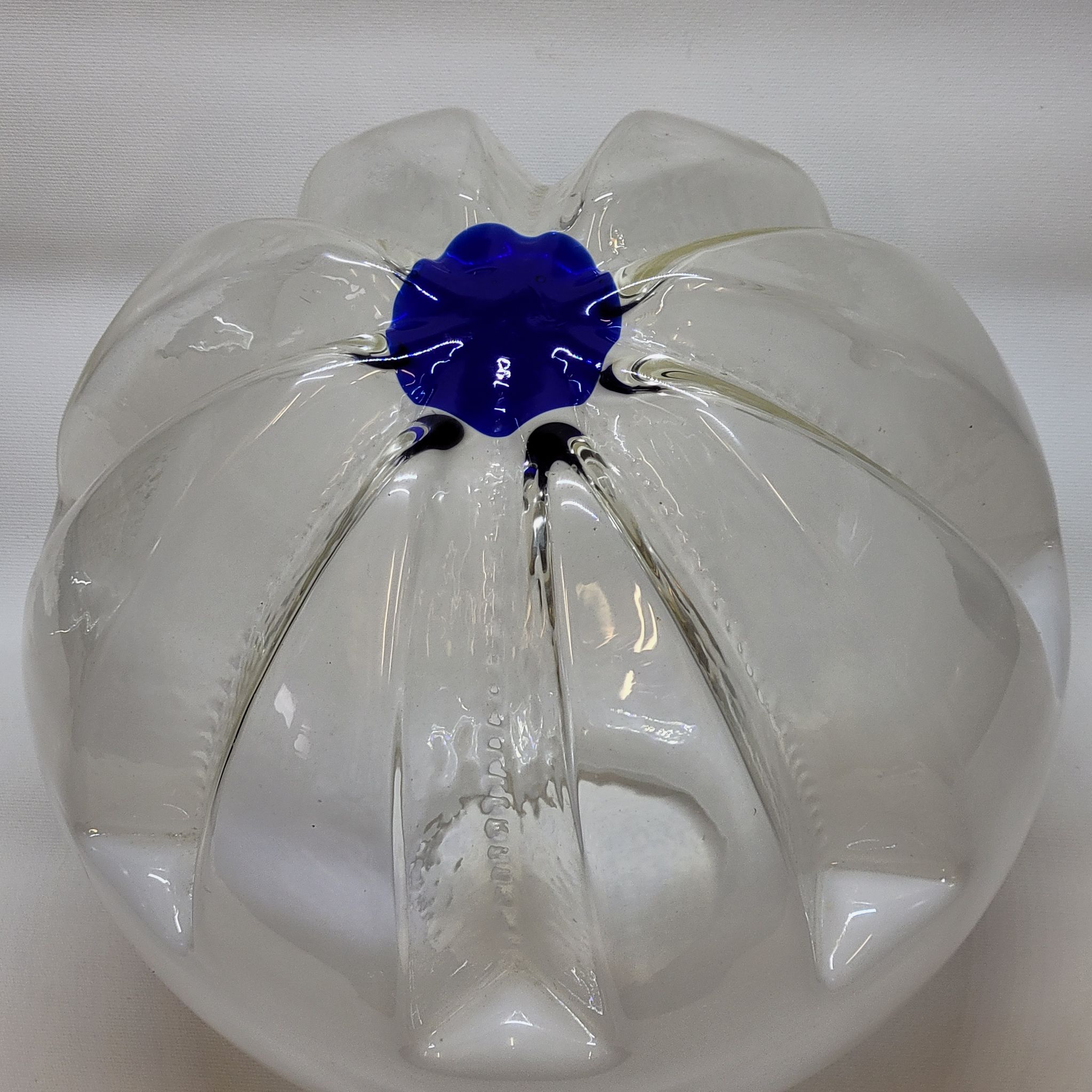 Globe Ball For Pendant Or Floor Lamp Vintage Mazzega Italy 1970 30cm