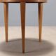 Antique Art Deco coffee table in exotic wood from the 19th century.