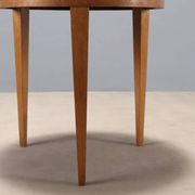 Antique Art Deco coffee table in exotic wood from the 19th century.