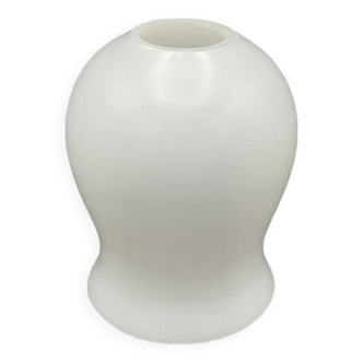 French vintage retro white glass replacement shade