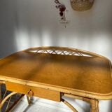 Rattan desk