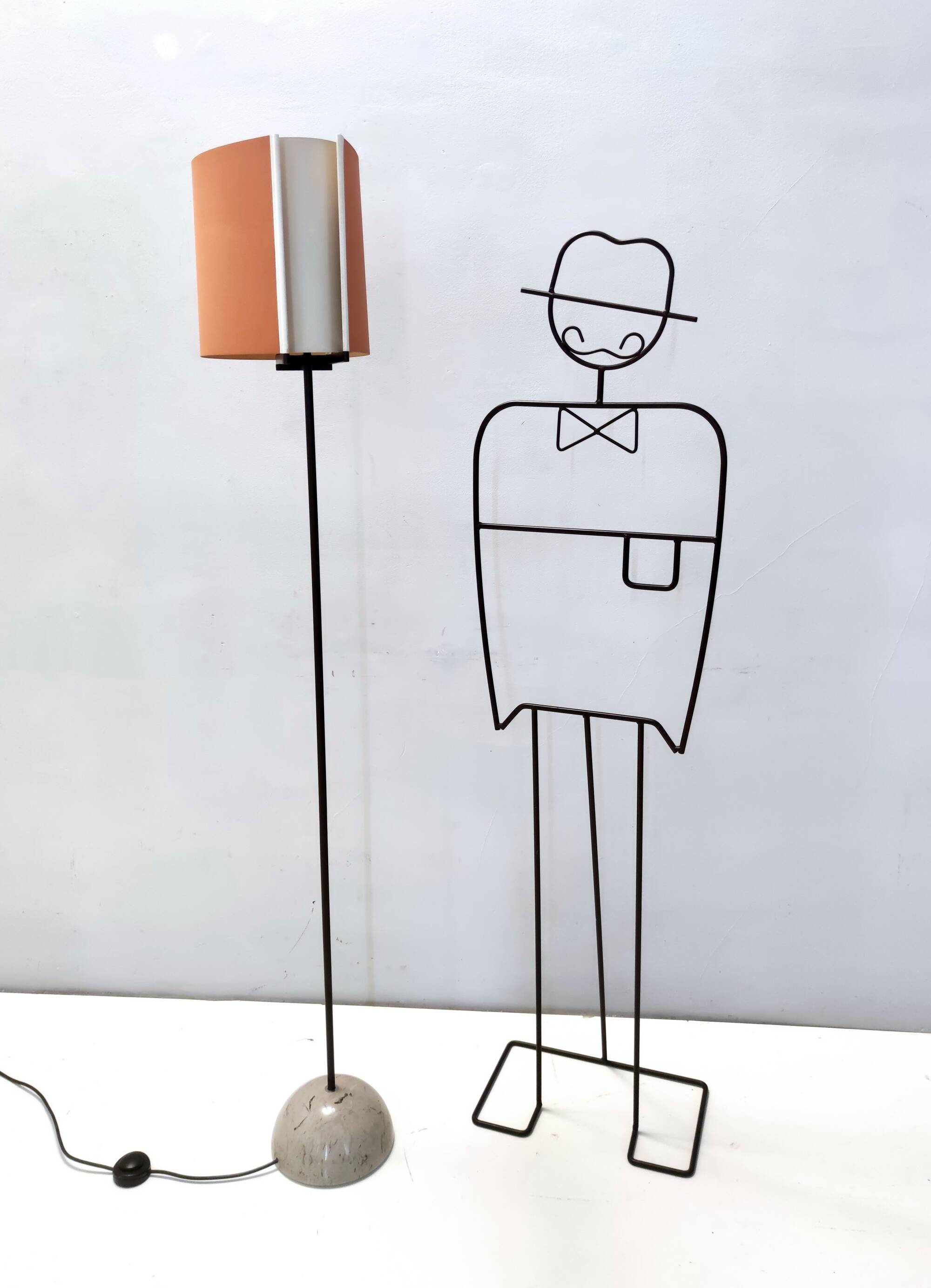 Rare Modernist Floor Lamp model "Abate" by Afra and Tobia Scarpa for Ibis