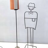 Rare Modernist Floor Lamp model "Abate" by Afra and Tobia Scarpa for Ibis