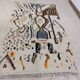 Handmade moroccan berber rug 252 x 138 cm
