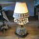 Small antique lamp with tassels